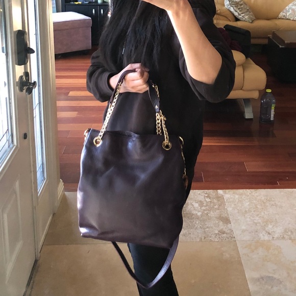 NWOT Michael Kors Purple Crossbody Purse - Picture 3 of 6